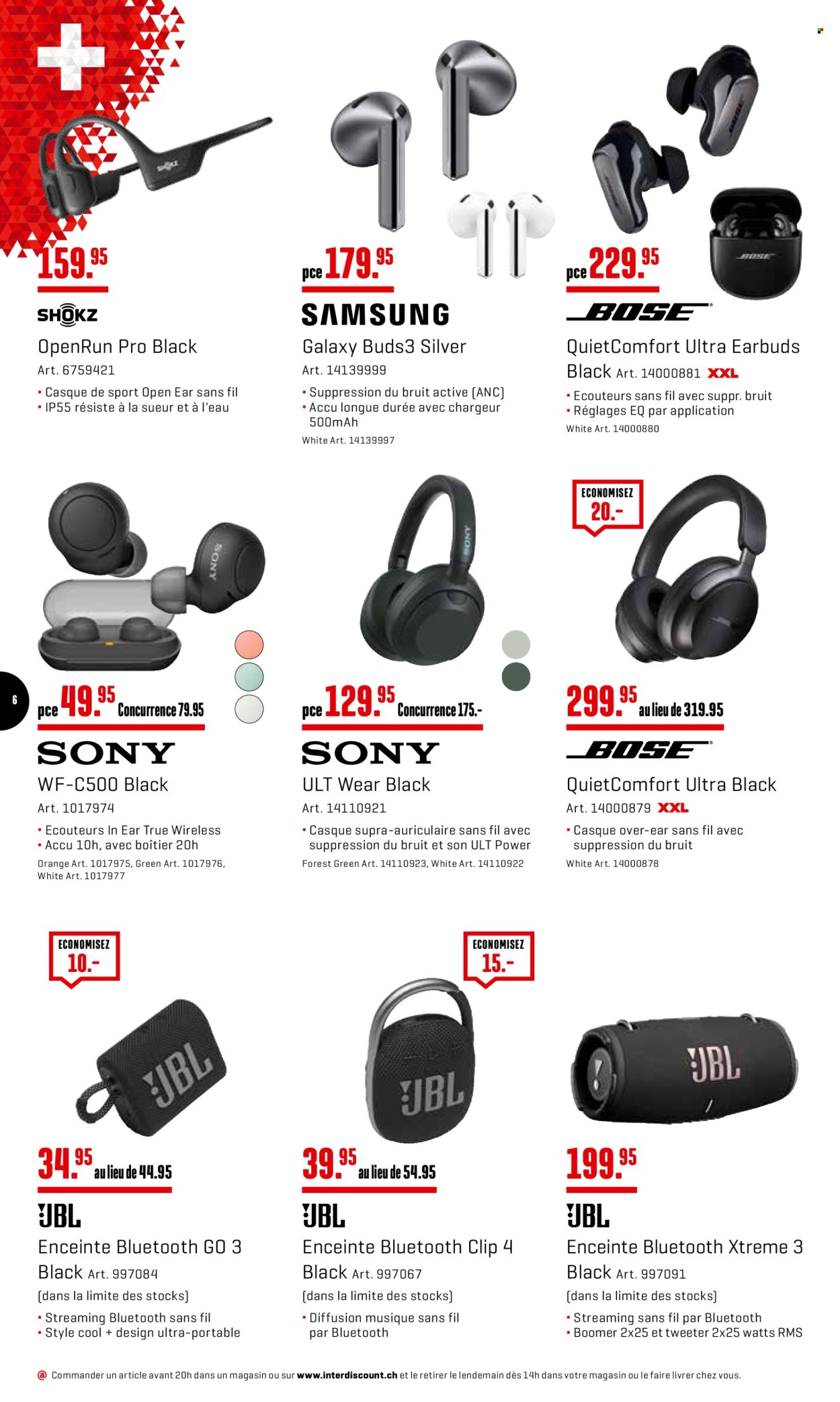 Catalogue Interdiscount - 5.8.2024 - 18.8.2024. Page 6