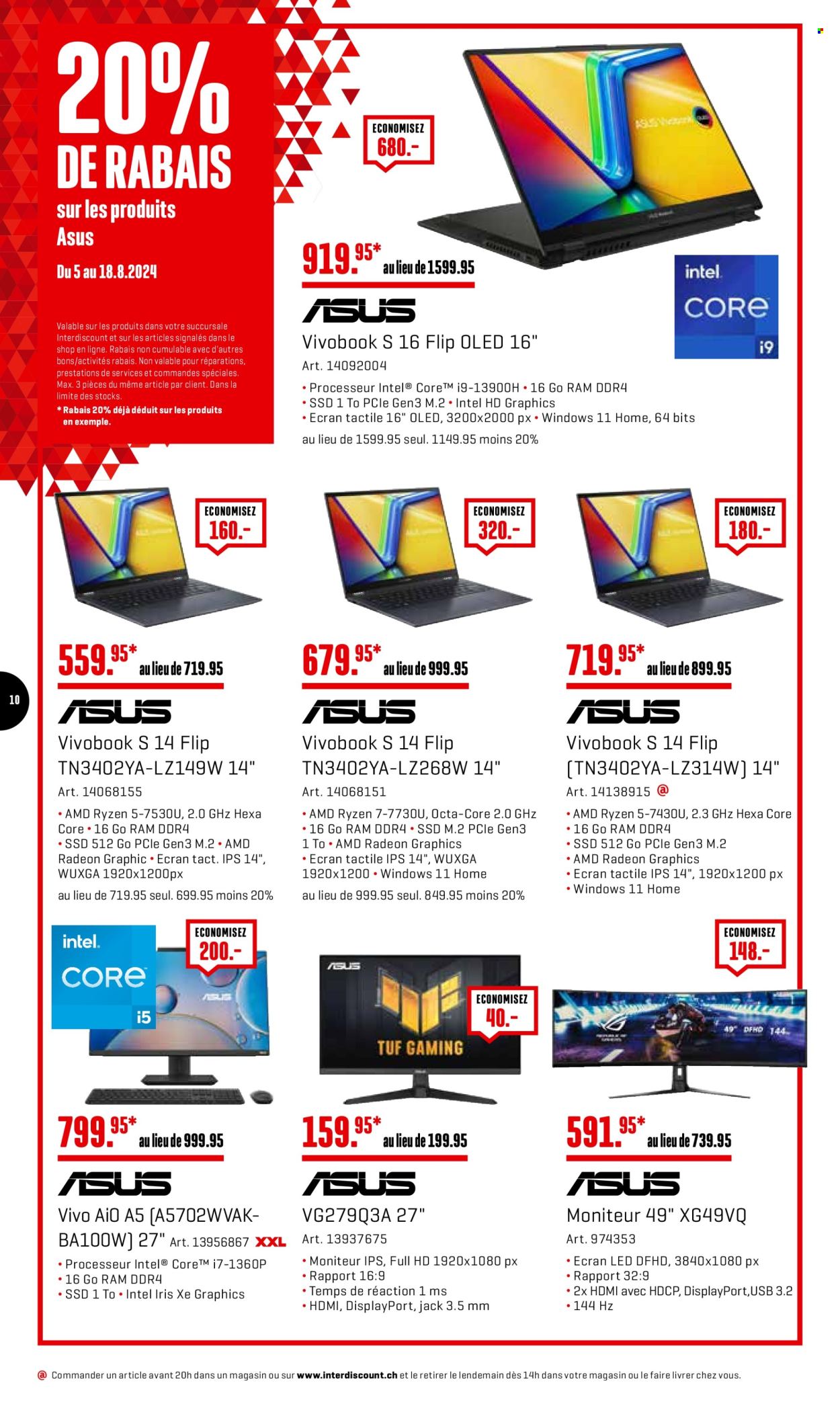 Catalogue Interdiscount - 5.8.2024 - 18.8.2024. Page 10