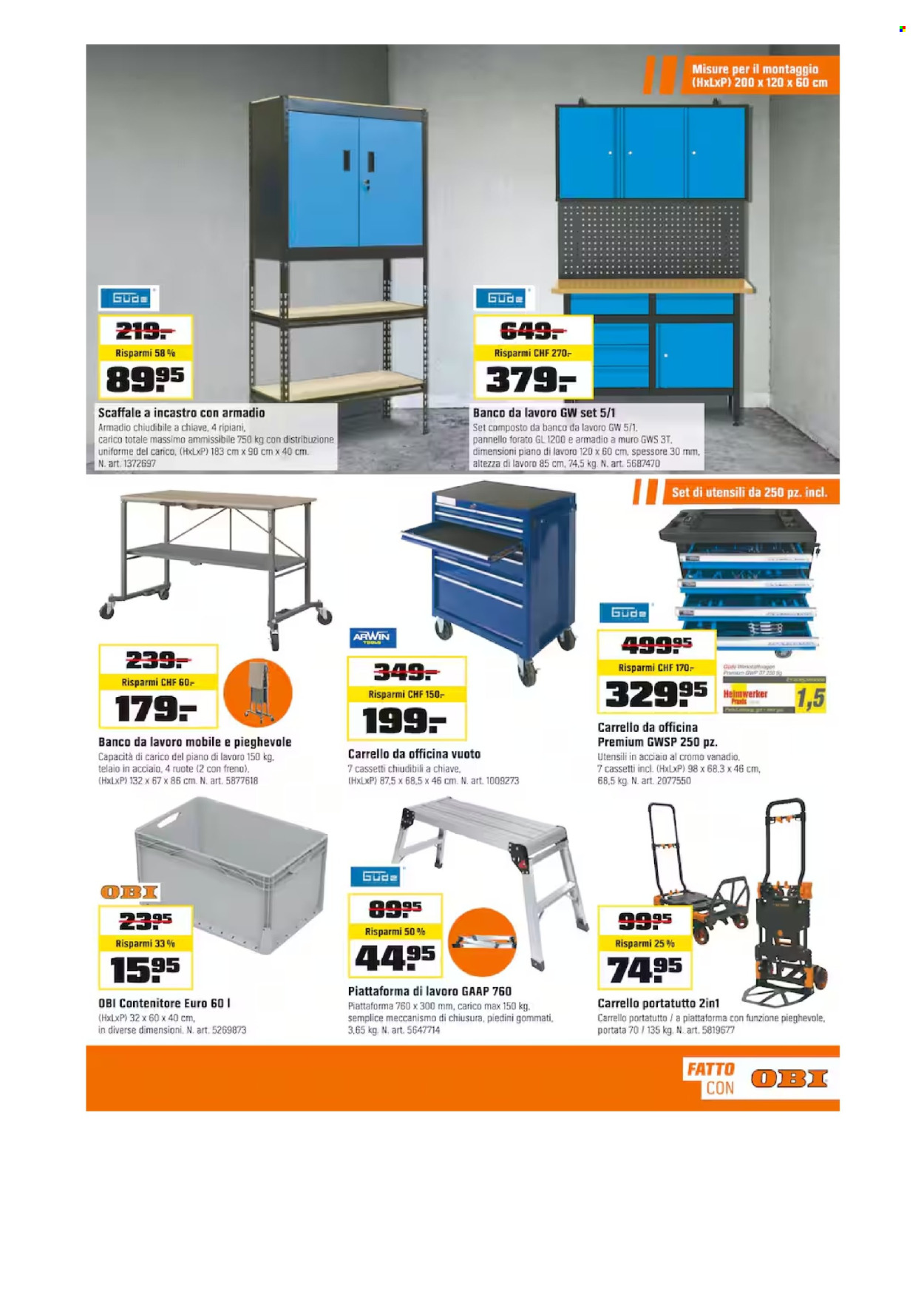 Catalogue OBI - 4.8.2024 - 17.8.2024. Page 9