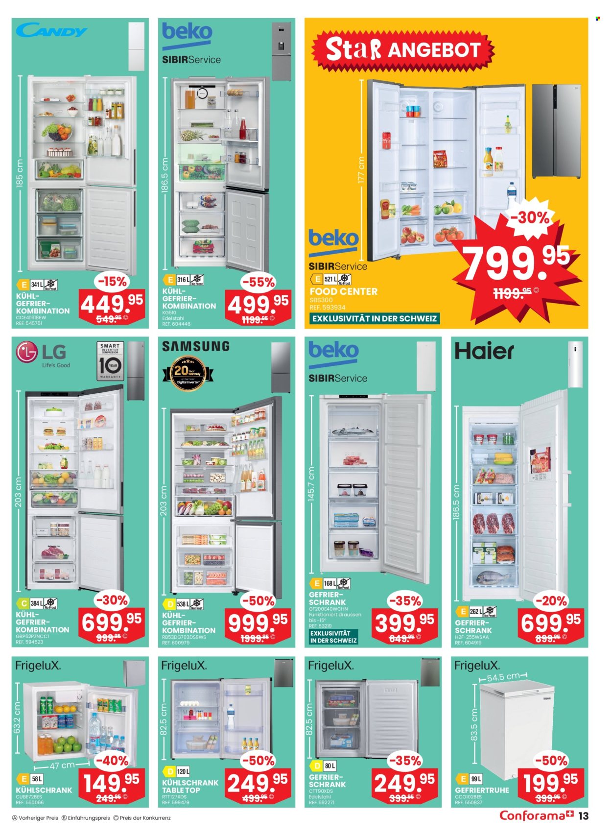 Volantino Conforama - 6.8.2024 - 19.8.2024. Pagina 13