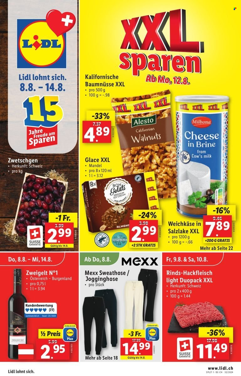 Volantino Lidl - 8.8.2024 - 14.8.2024. Pagina 1