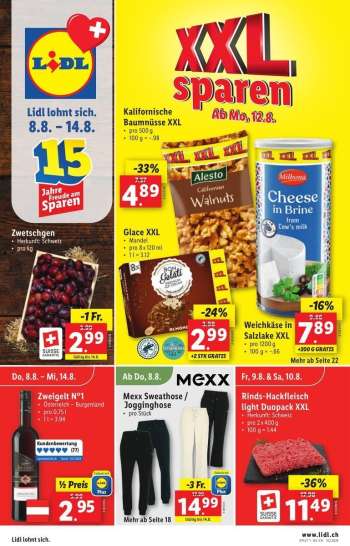 Catalogue Lidl - 8.8.2024 - 14.8.2024.