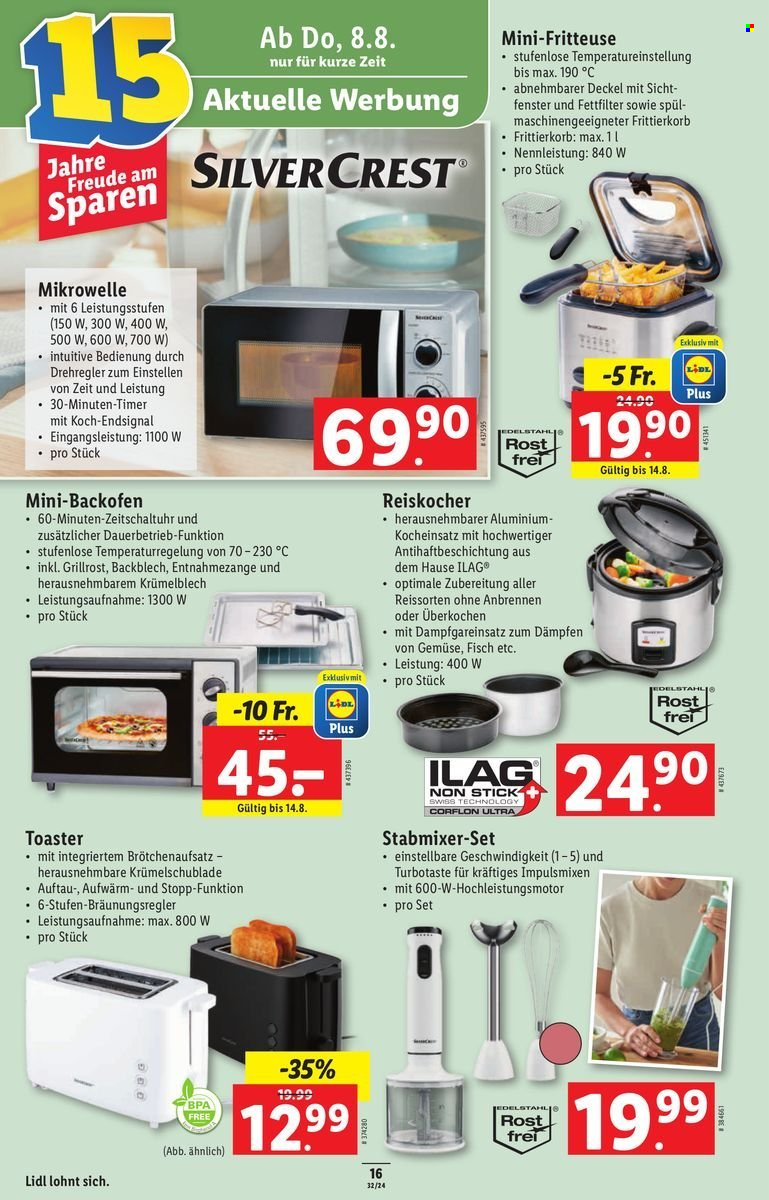 Volantino Lidl - 8.8.2024 - 14.8.2024. Pagina 16