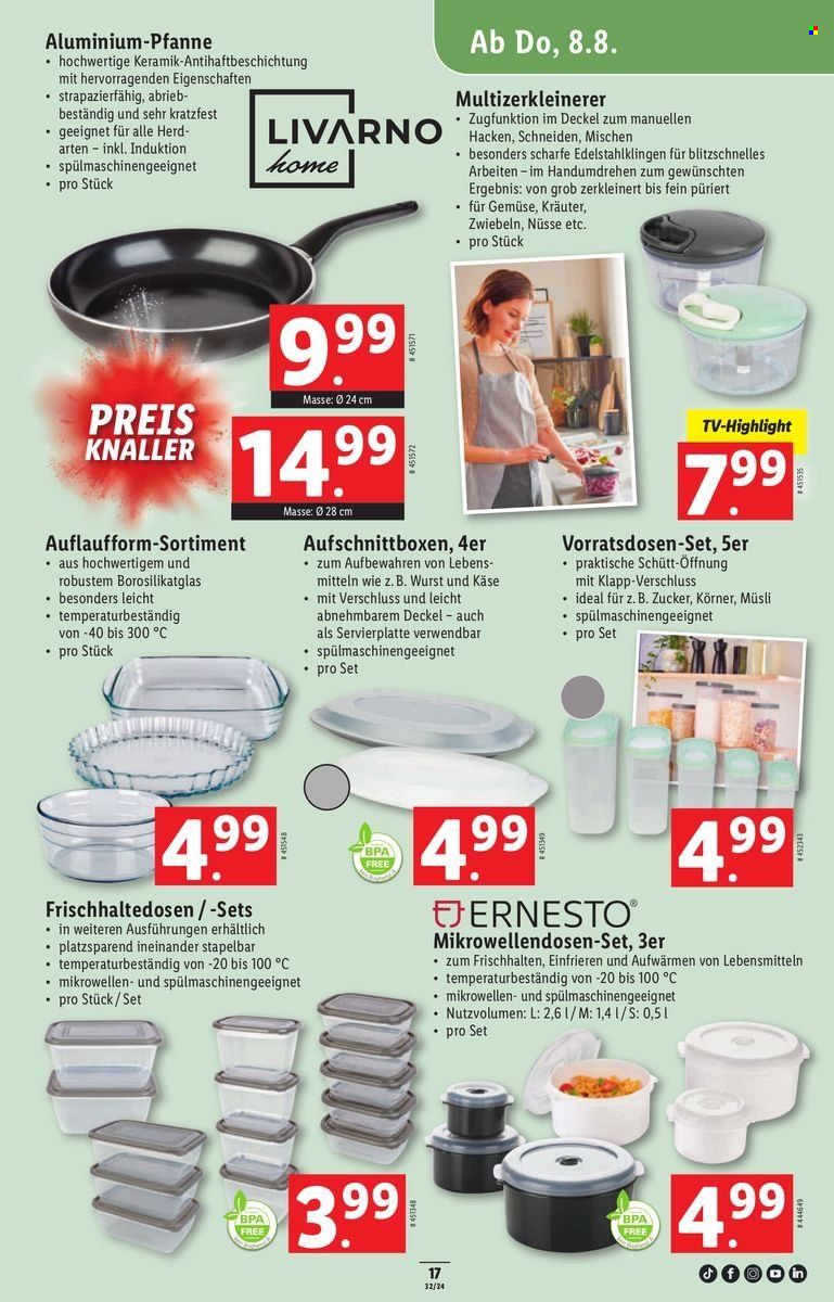 Volantino Lidl - 8.8.2024 - 14.8.2024. Pagina 17
