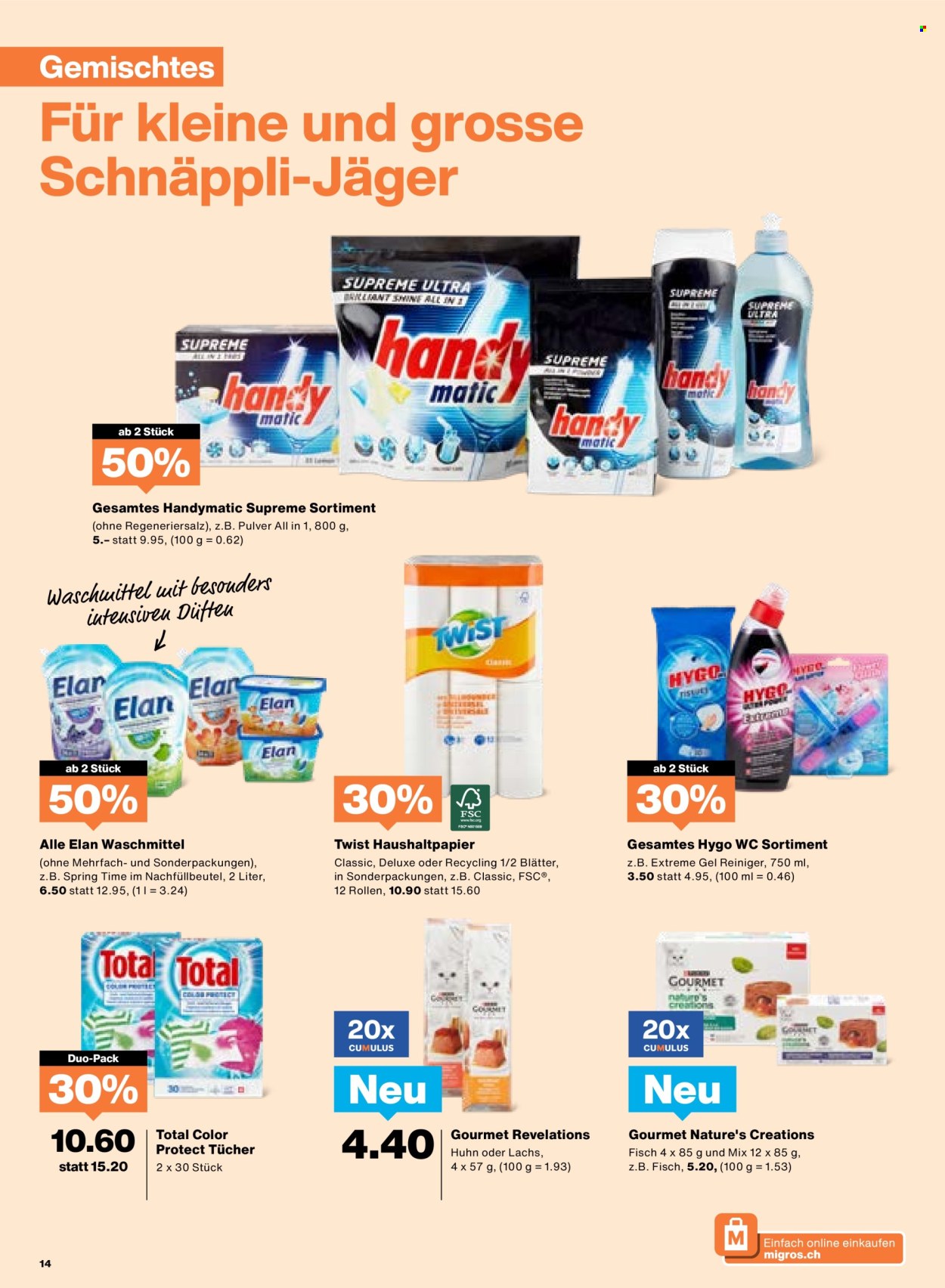 Volantino Migros - 6.8.2024 - 12.8.2024. Pagina 14