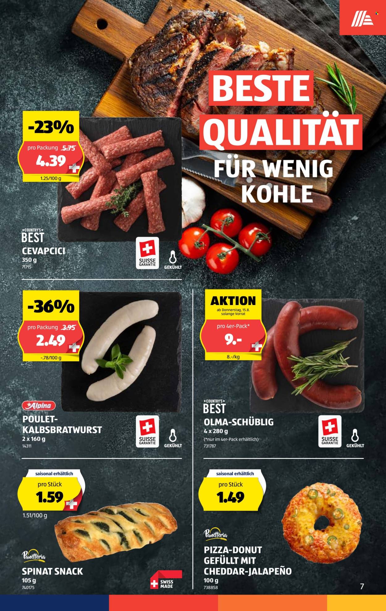 Prospekt Aldi - 15.8.2024 - 21.8.2024. Seite 7