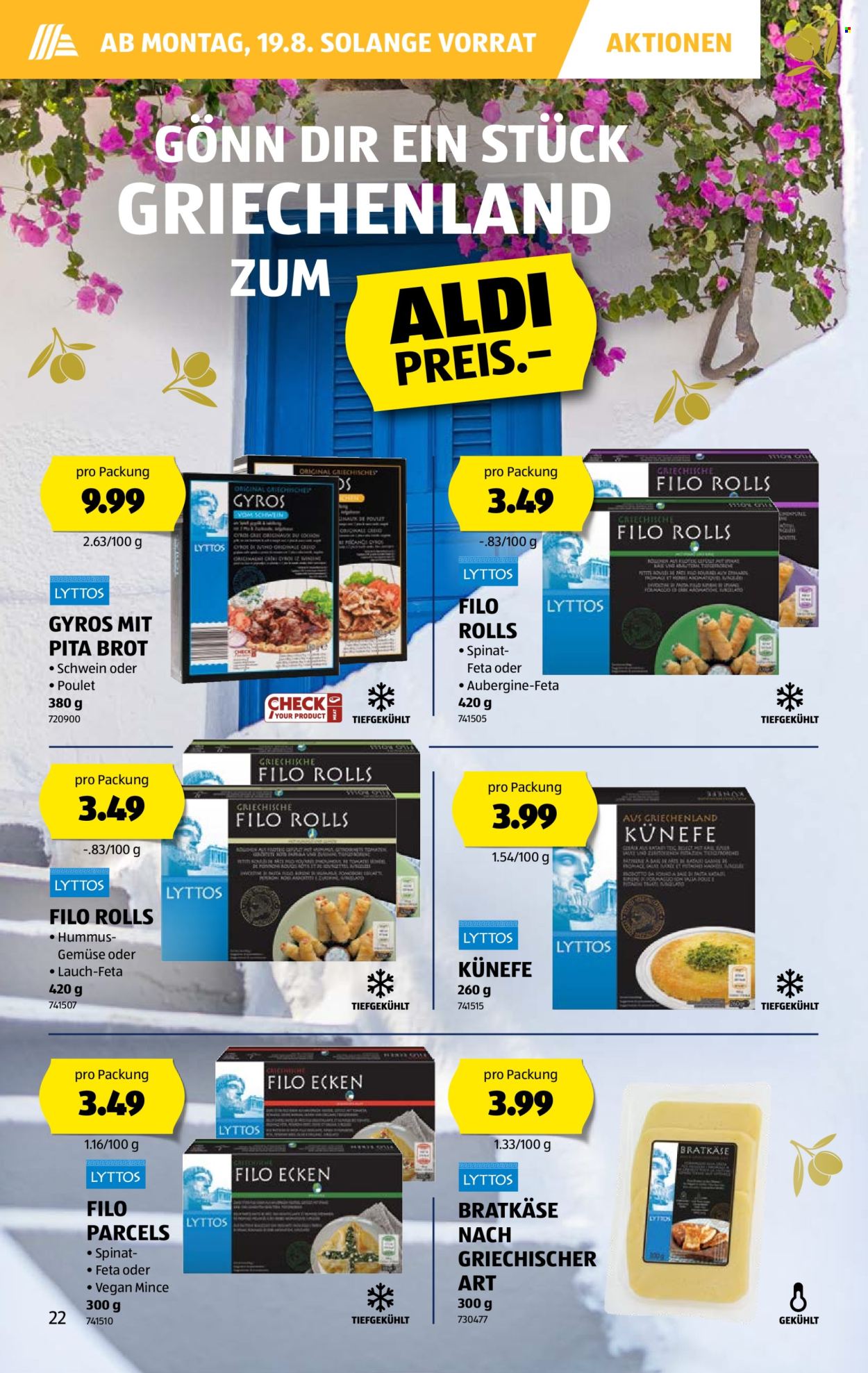 Prospekt Aldi - 15.8.2024 - 21.8.2024. Seite 22