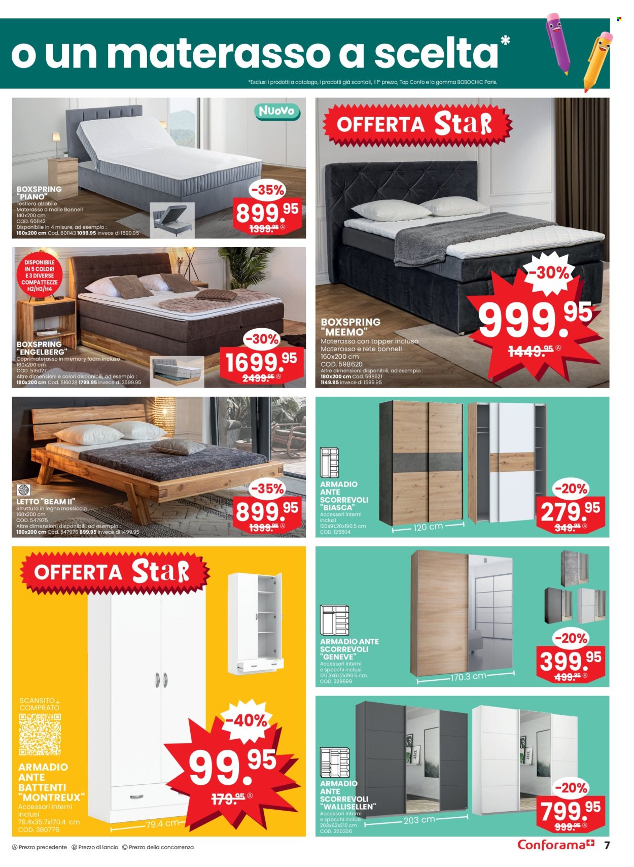 Volantino Conforama - 6.8.2024 - 19.8.2024. Pagina 7