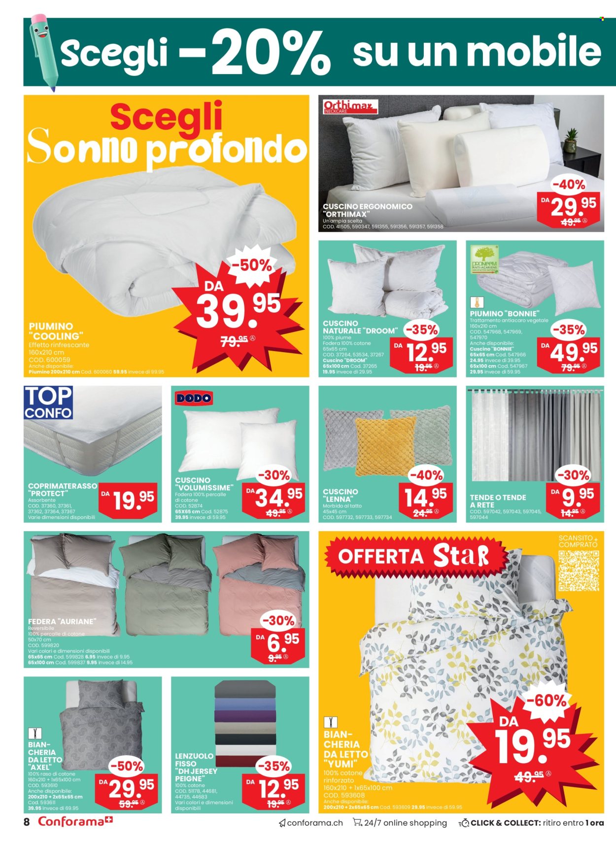 Volantino Conforama - 6.8.2024 - 19.8.2024. Pagina 8