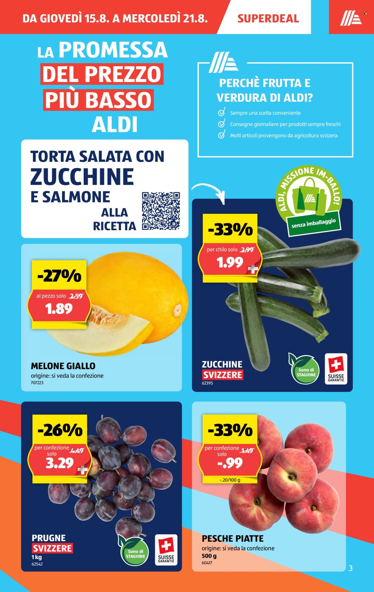 Volantino Aldi - 15.8.2024 - 21.8.2024. Pagina 3