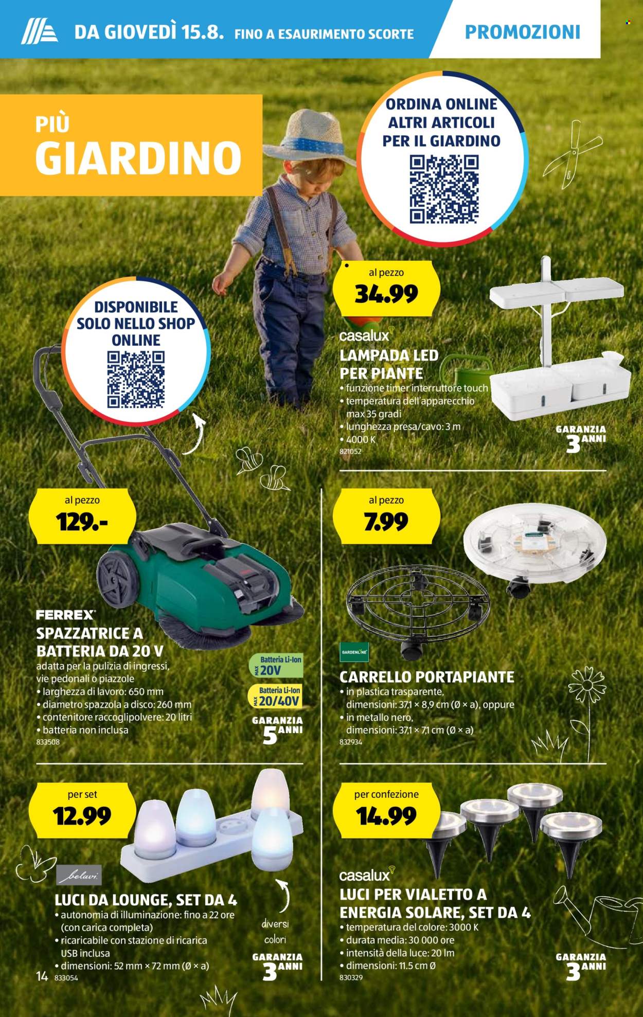 Volantino Aldi - 15.8.2024 - 21.8.2024. Pagina 14