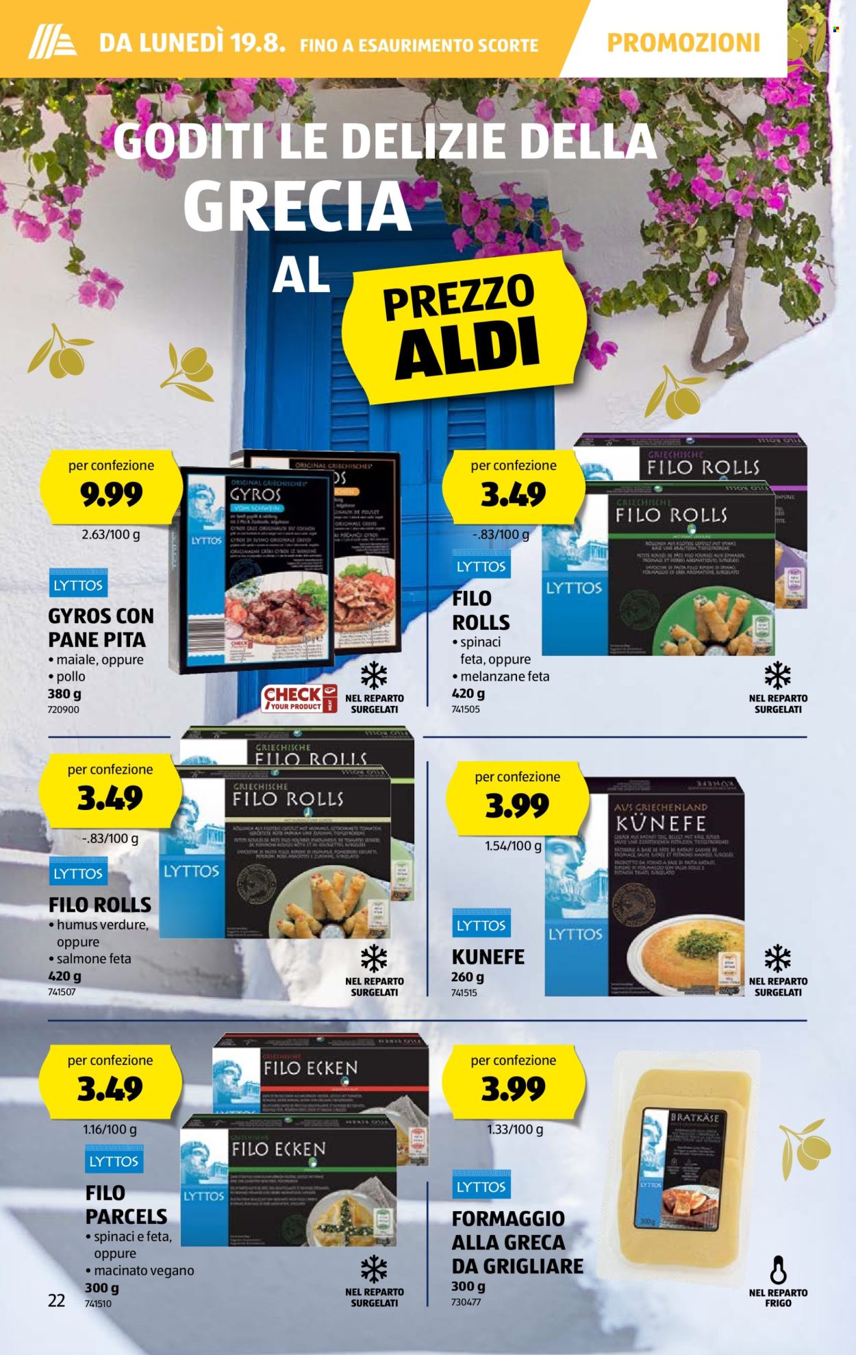 Volantino Aldi - 15.8.2024 - 21.8.2024. Pagina 22