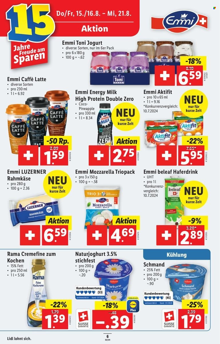 Volantino Lidl - 15.8.2024 - 21.8.2024. Pagina 6