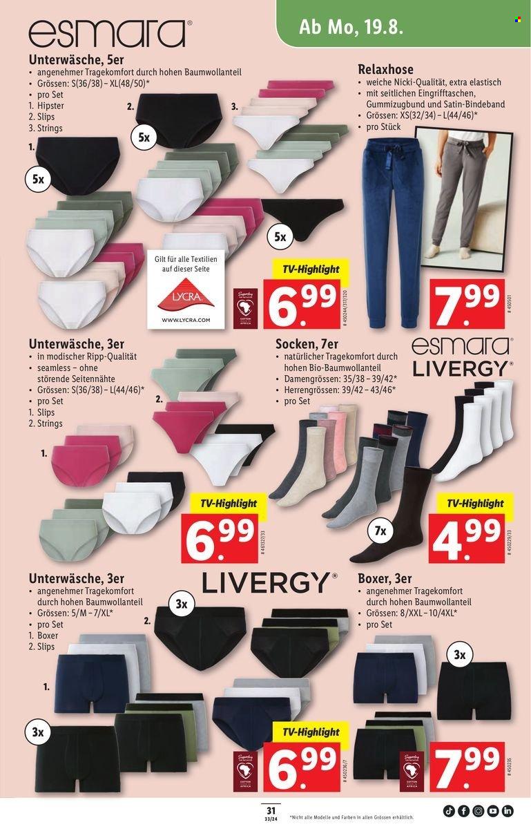 Volantino Lidl - 15.8.2024 - 21.8.2024. Pagina 31