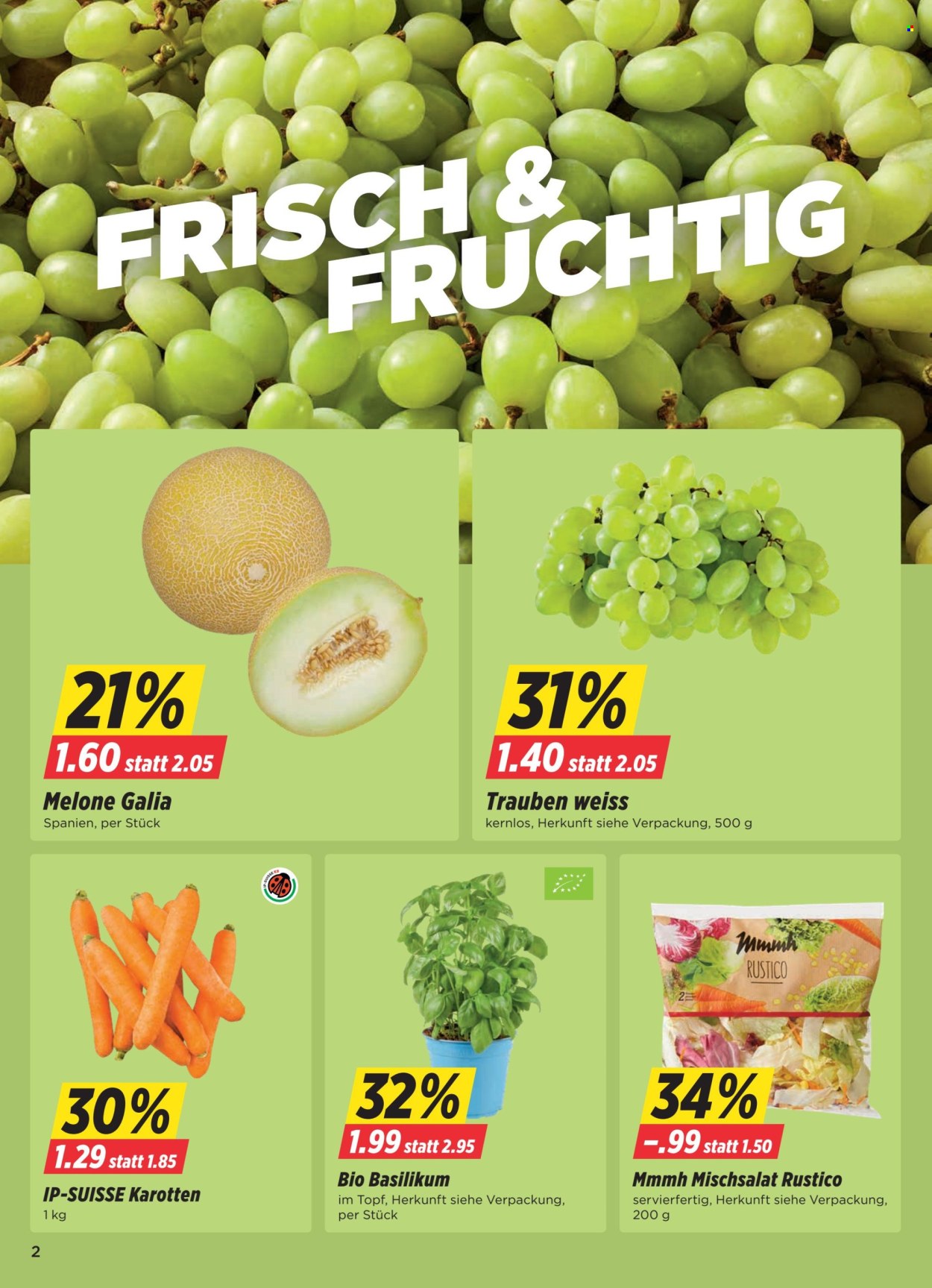 Catalogue Denner - 13.8.2024 - 19.8.2024. Page 2