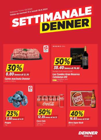 Volantino Denner - 13.8.2024 - 19.8.2024.