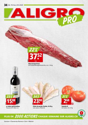 Prospekte ALIGRO - 19.8.2024 - 24.8.2024.
