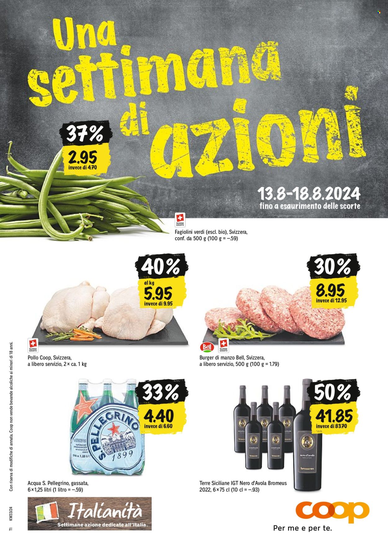 Catalogue Coop - 13.8.2024 - 18.8.2024. Page 1