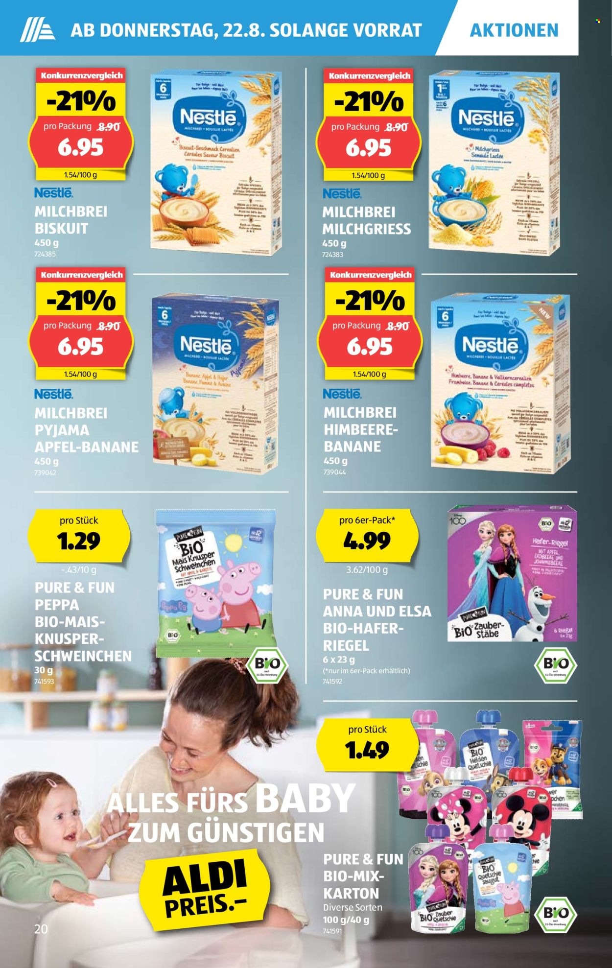 Prospekt Aldi - 22.8.2024 - 28.8.2024. Seite 20
