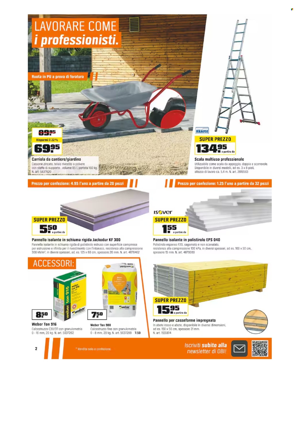 Catalogue OBI - 18.8.2024 - 31.8.2024. Page 2