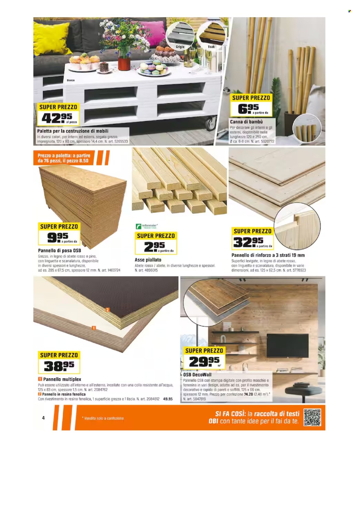 Catalogue OBI - 18.8.2024 - 31.8.2024. Page 4
