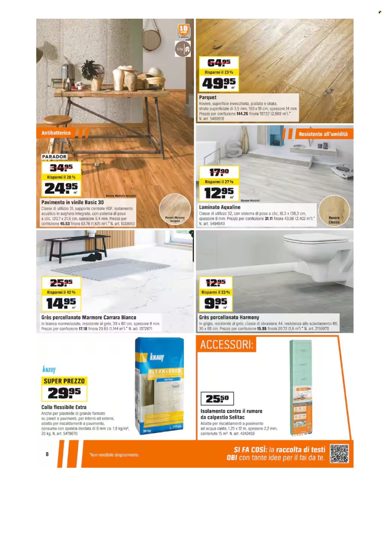 Catalogue OBI - 18.8.2024 - 31.8.2024. Page 8