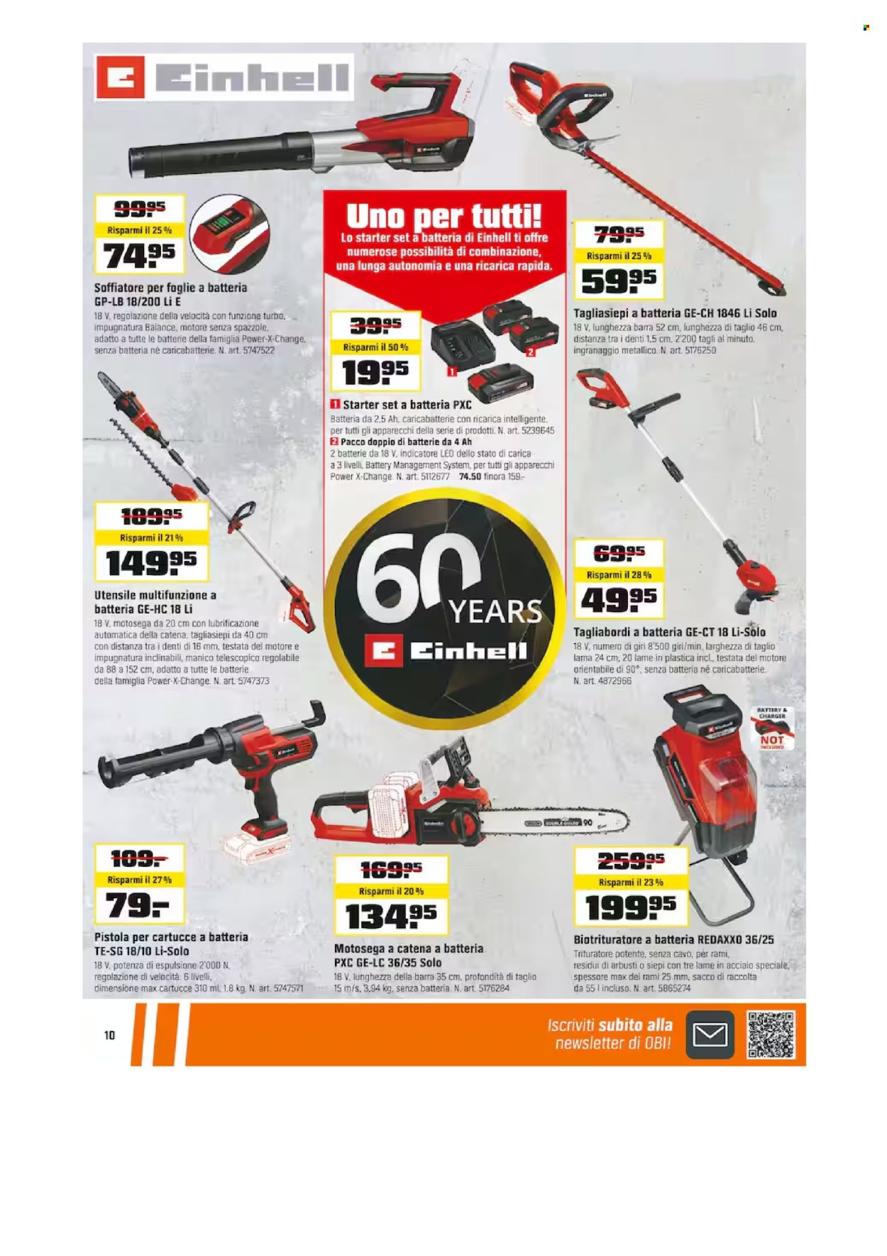 Catalogue OBI - 18.8.2024 - 31.8.2024. Page 10