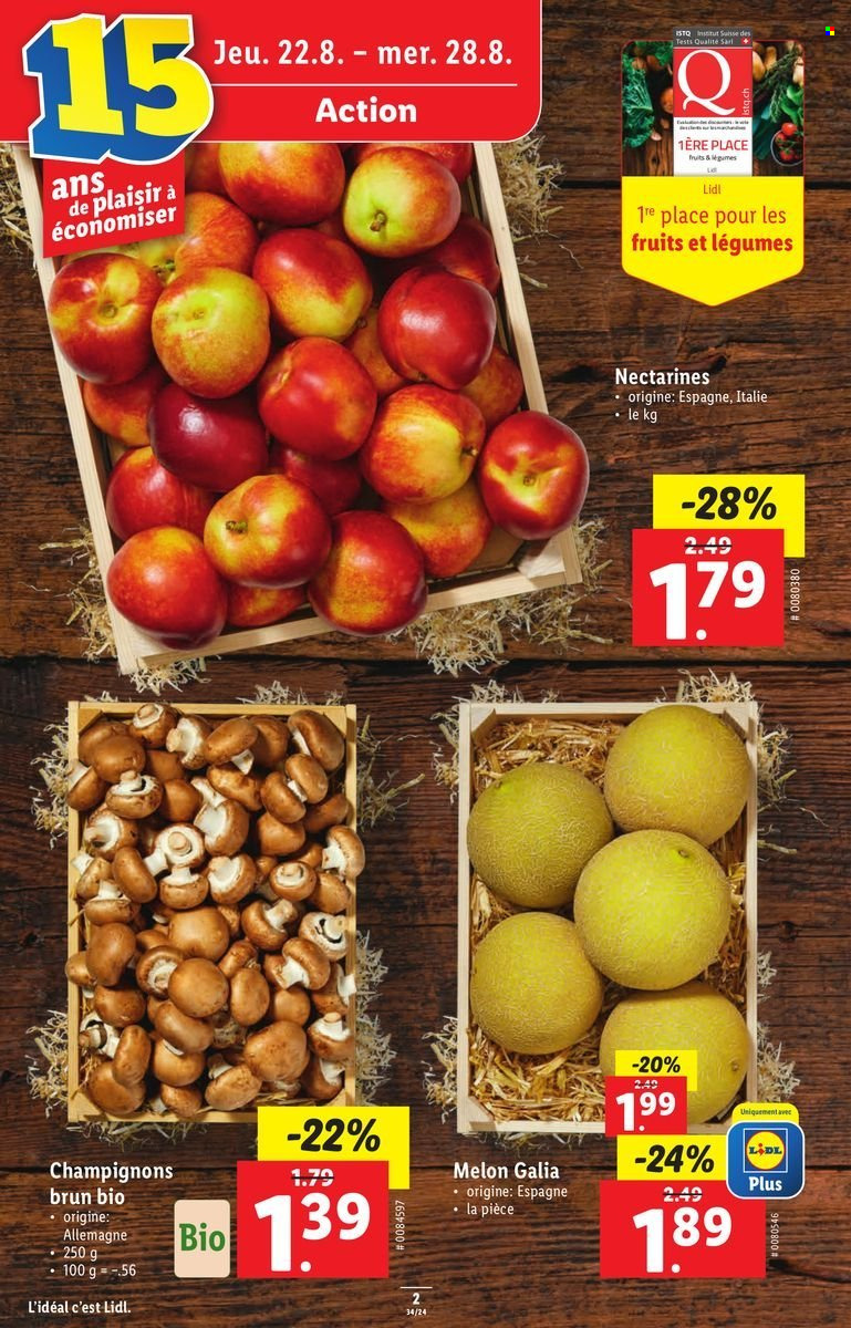 Volantino Lidl - 22.8.2024 - 28.8.2024. Pagina 2