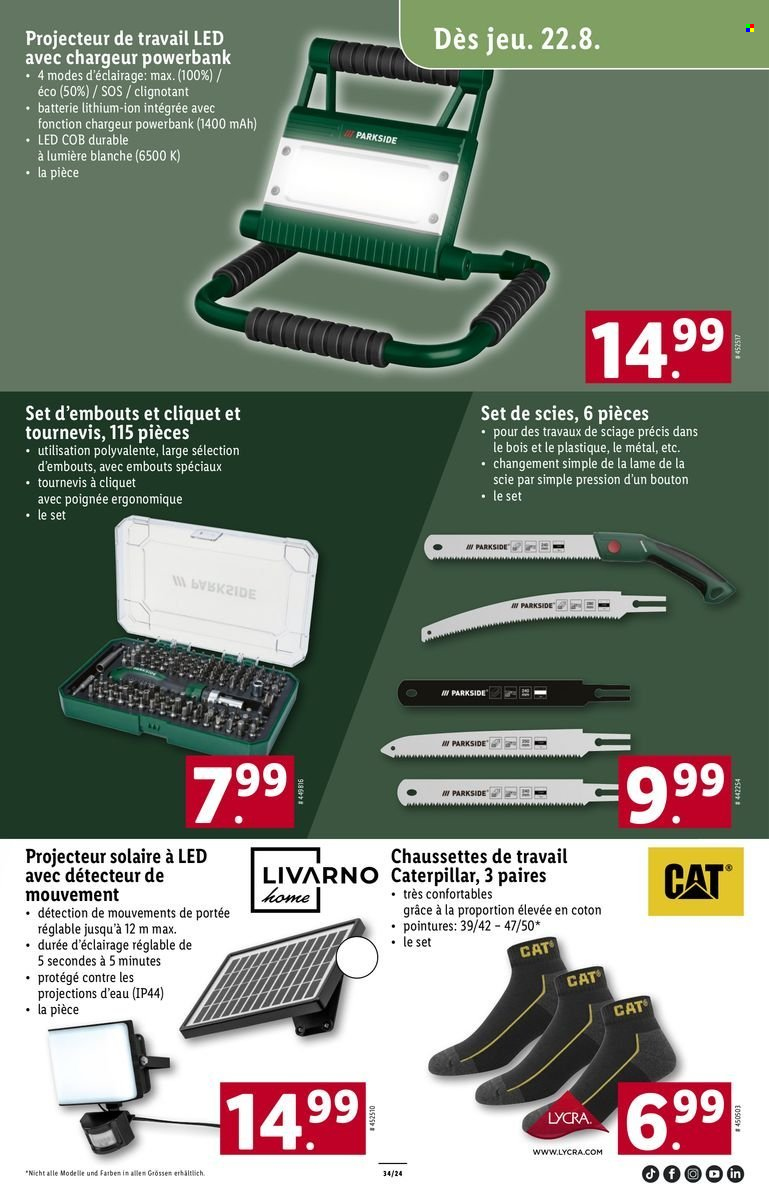 Volantino Lidl - 22.8.2024 - 28.8.2024. Pagina 19