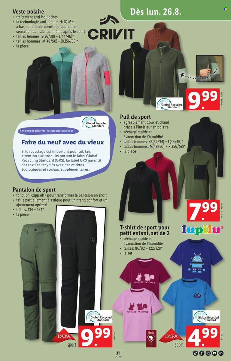 Volantino Lidl - 22.8.2024 - 28.8.2024. Pagina 35