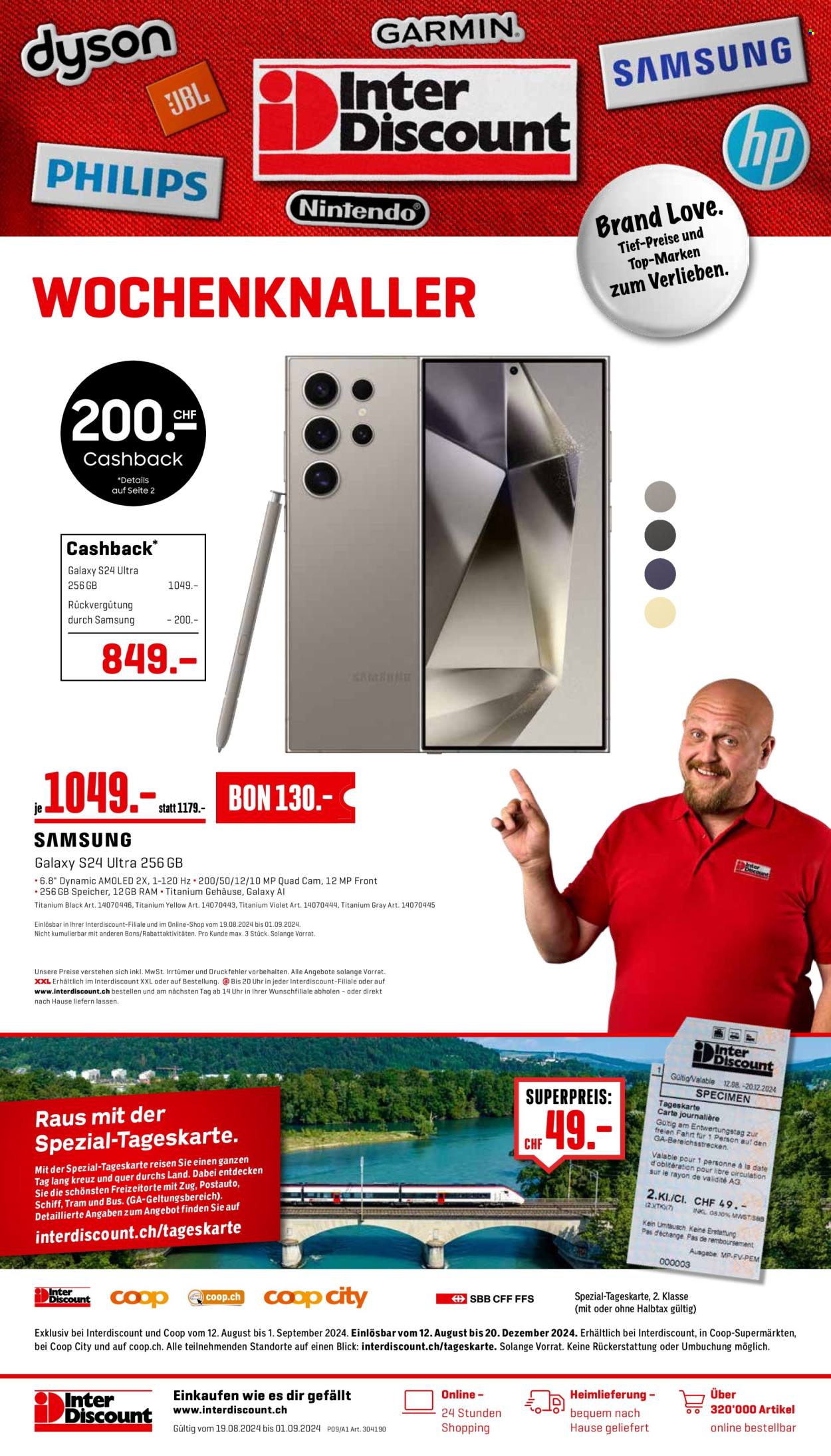 Catalogue Interdiscount - 19.8.2024 - 1.9.2024. Page 1