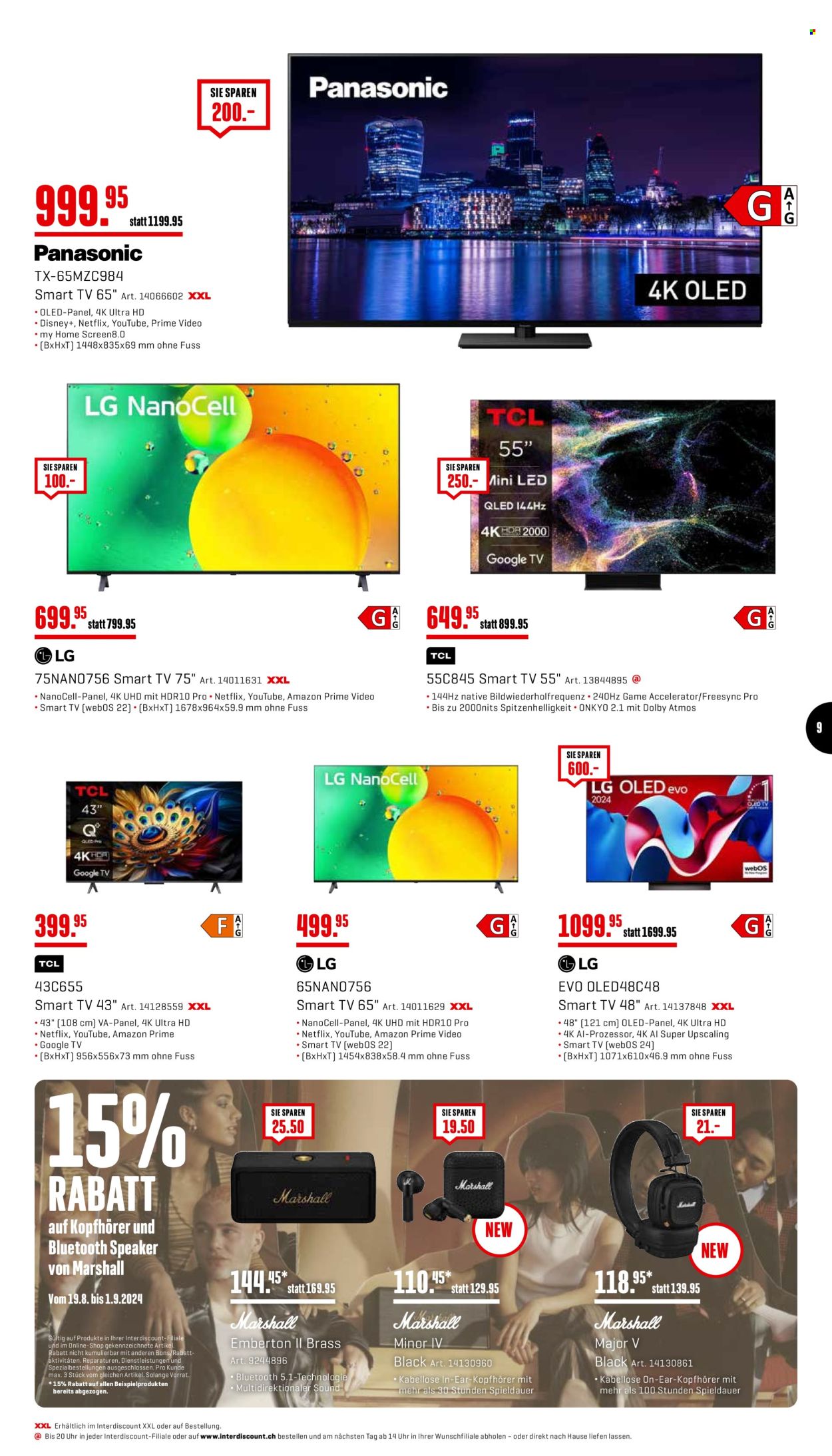 Catalogue Interdiscount - 19.8.2024 - 1.9.2024. Page 9