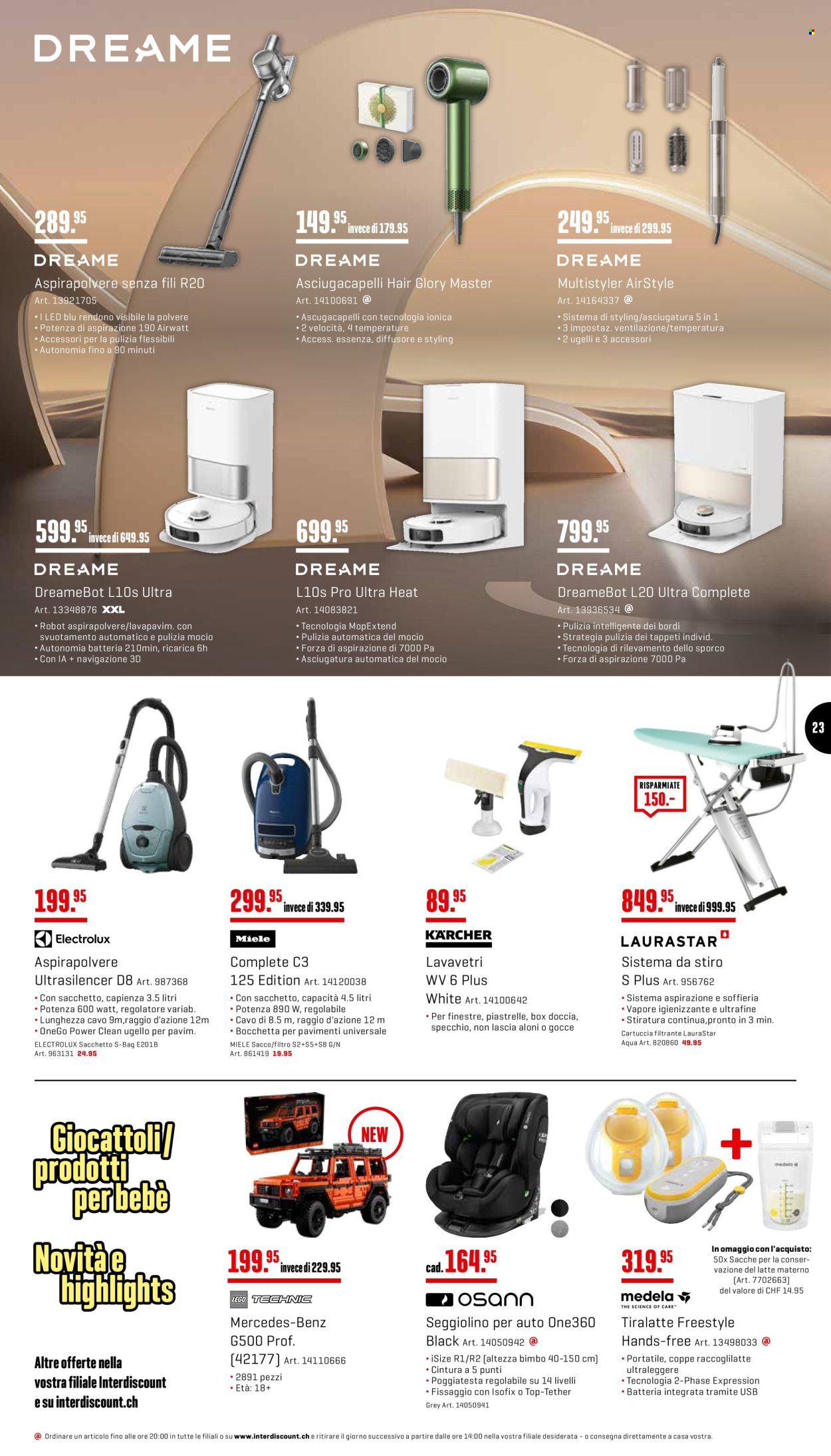 Volantino Interdiscount - 19.8.2024 - 1.9.2024. Pagina 23