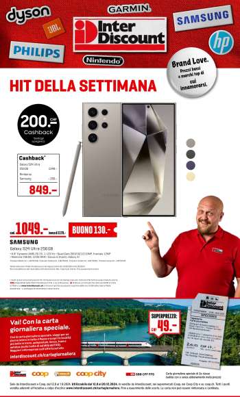 Volantino Interdiscount - 19.8.2024 - 1.9.2024.