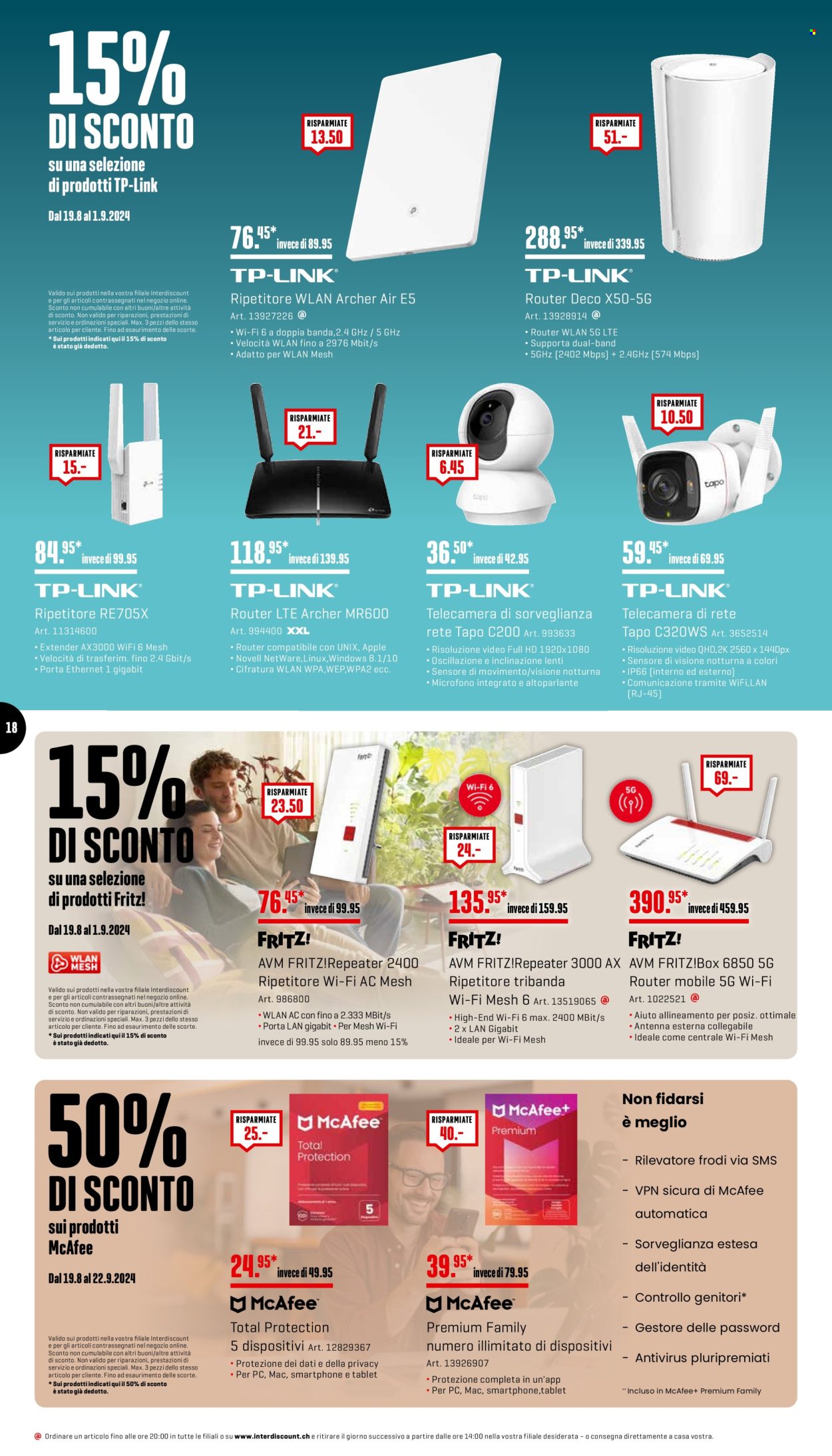 Prospekt Interdiscount - 19.8.2024 - 1.9.2024. Seite 18