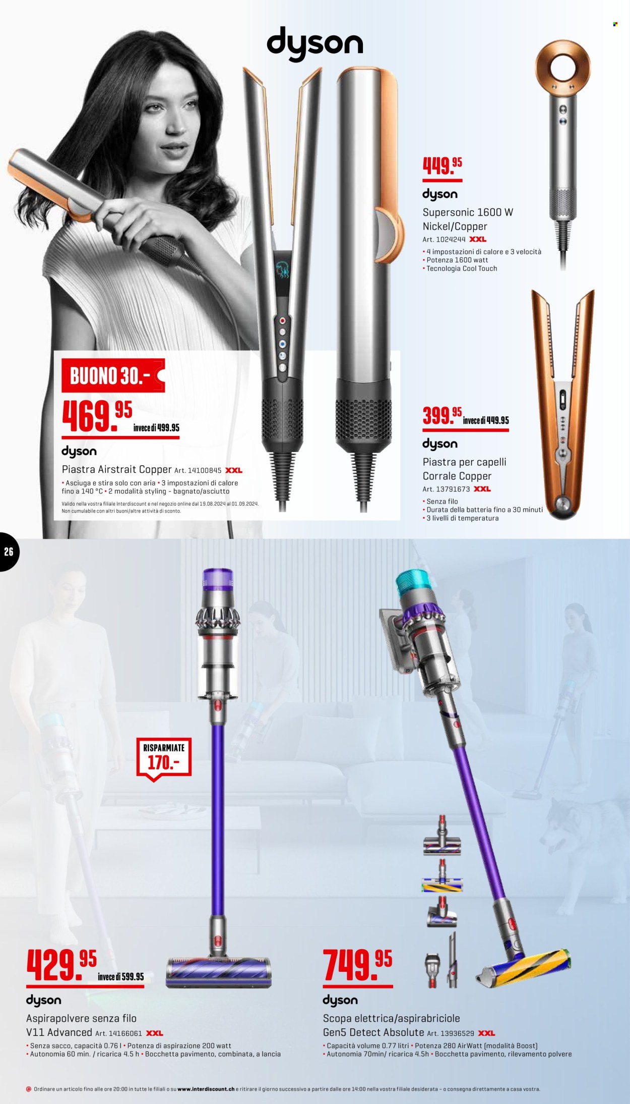 Prospekt Interdiscount - 19.8.2024 - 1.9.2024. Seite 26