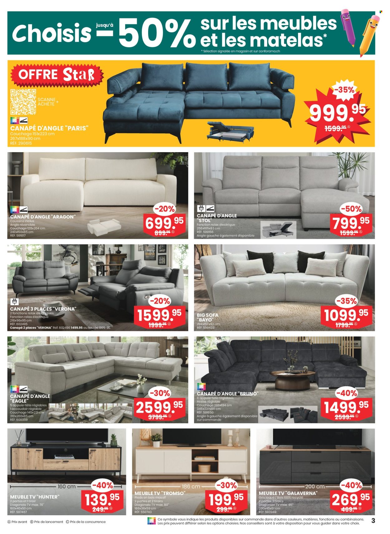 Volantino Conforama - 20.8.2024 - 2.9.2024. Pagina 3