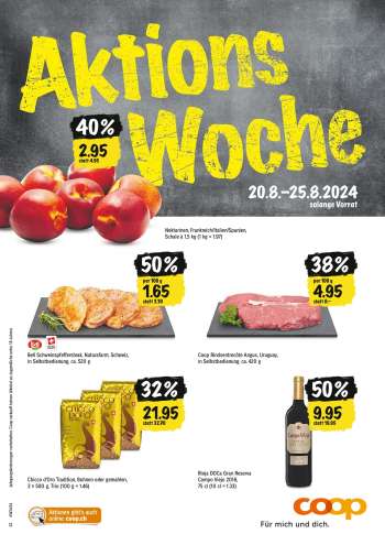 Prospekte Coop - 20.8.2024 - 25.8.2024.