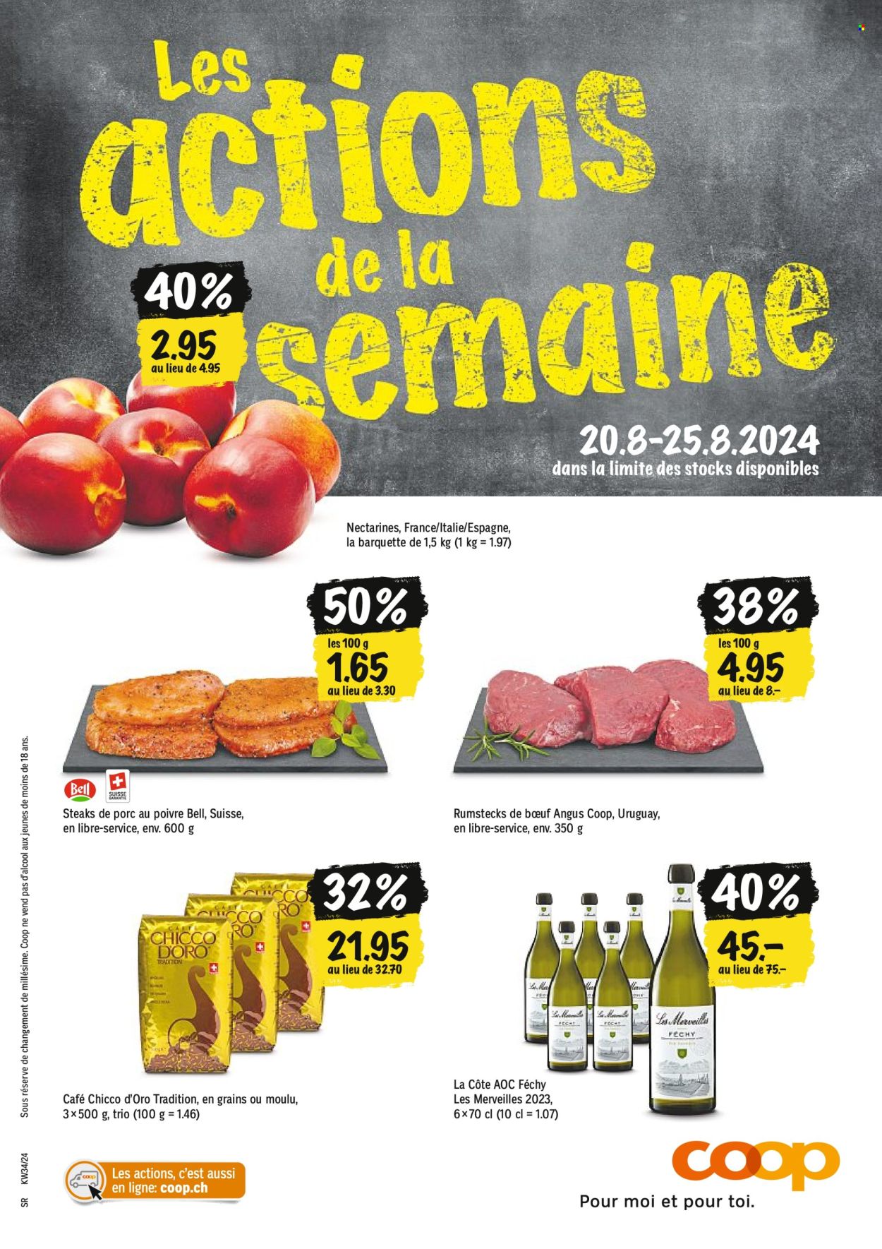 Volantino Coop - 20.8.2024 - 25.8.2024. Pagina 1
