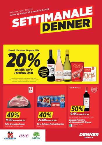 Volantino Denner - 20.8.2024 - 26.8.2024.