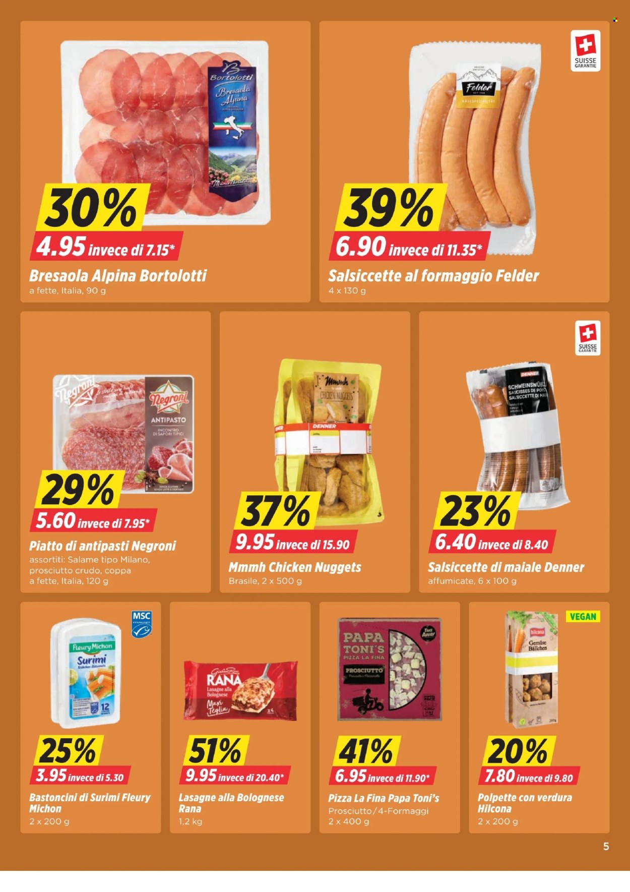 Volantino Denner - 20.8.2024 - 26.8.2024. Pagina 5