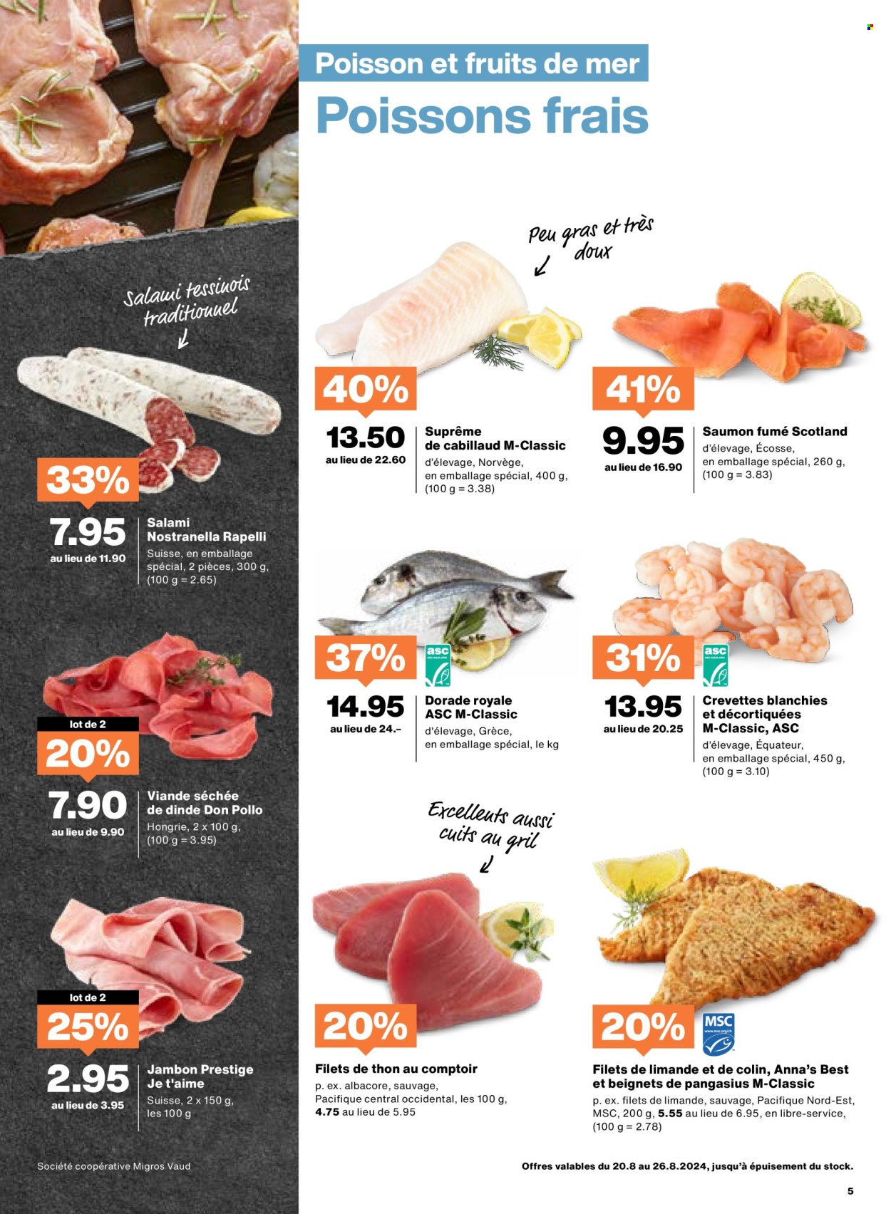 Volantino Migros - 20.8.2024 - 26.8.2024. Pagina 5