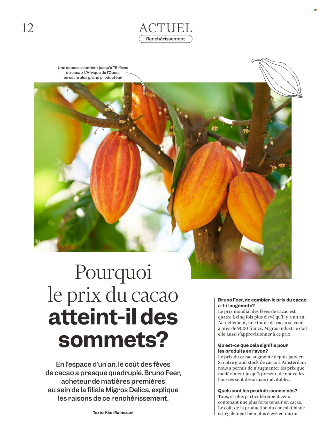 Volantino Migros. Pagina 12