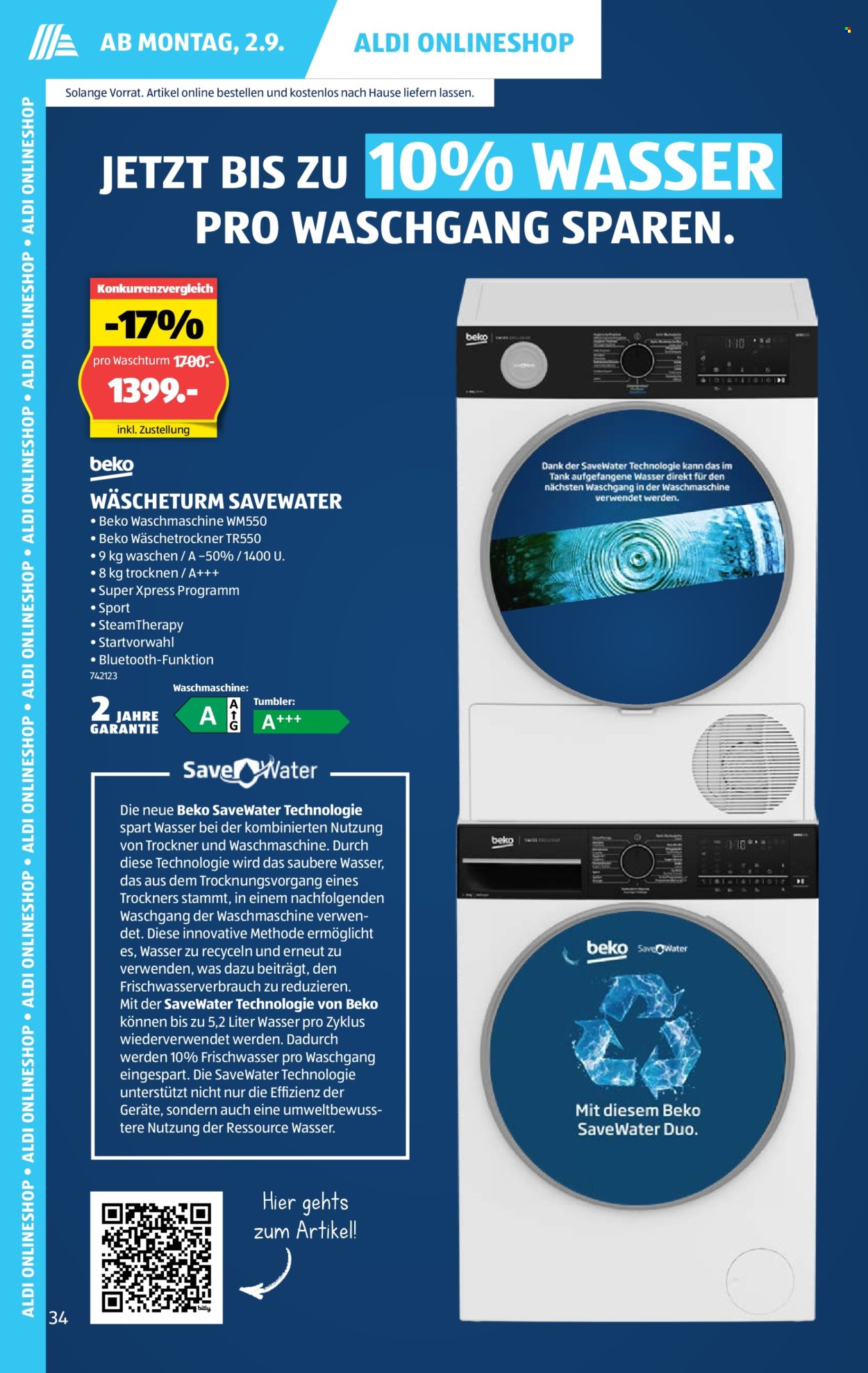 Catalogue Aldi - 29.8.2024 - 4.9.2024. Page 34