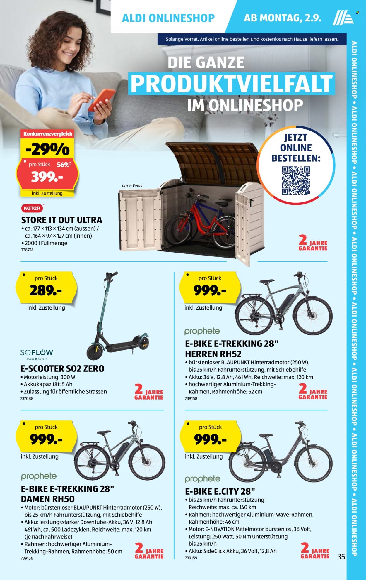Catalogue Aldi - 29.8.2024 - 4.9.2024. Page 35