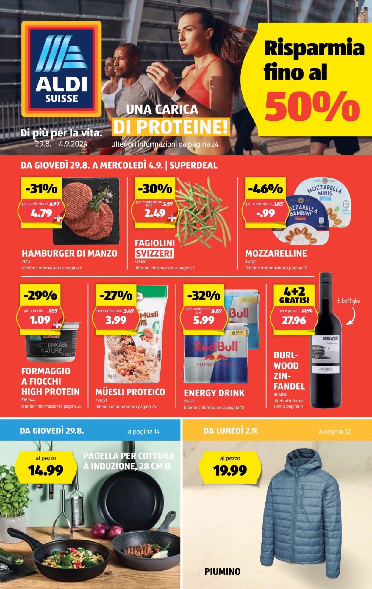 Catalogue Aldi - 29.8.2024 - 4.9.2024. Page 1