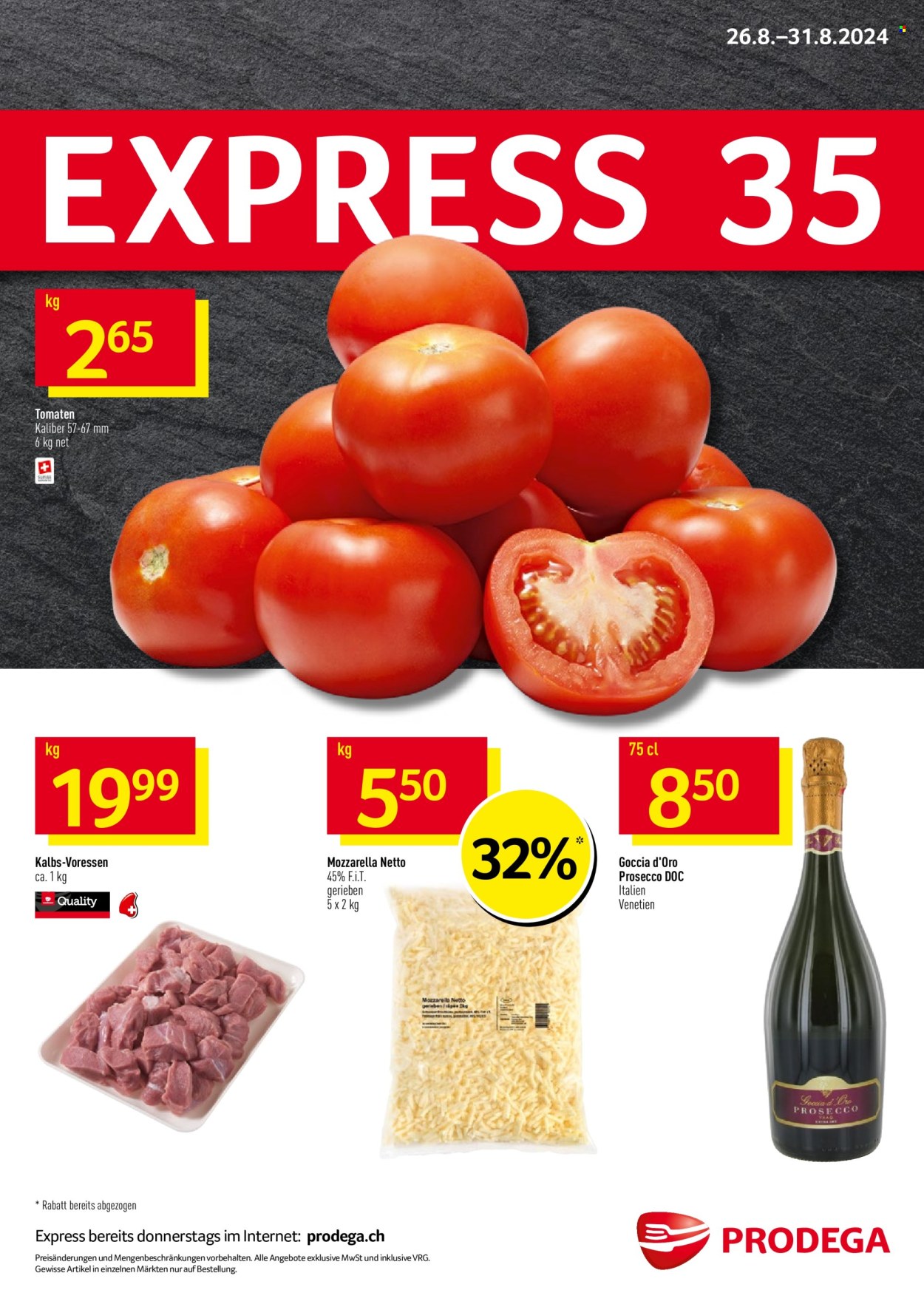Volantino Prodega - 26.8.2024 - 31.8.2024. Pagina 1