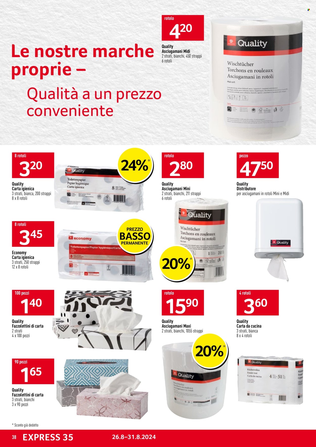 Prospekt Prodega - 26.8.2024 - 31.8.2024. Seite 38