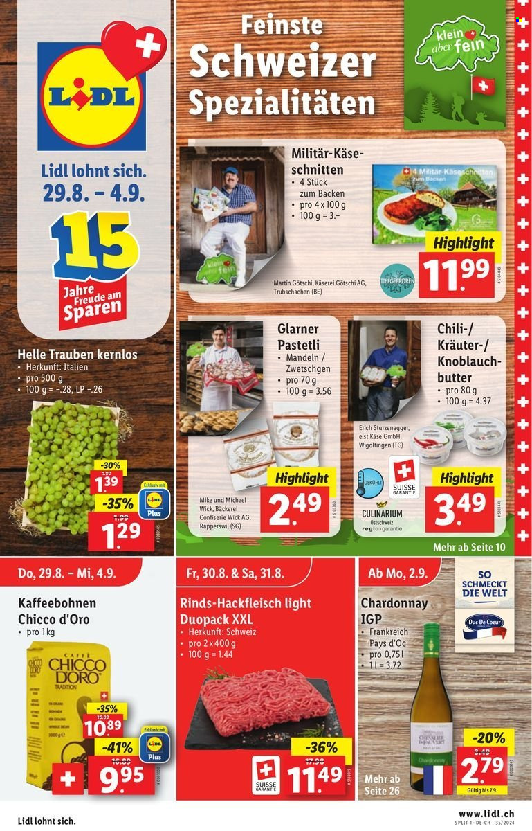 Volantino Lidl - 29.8.2024 - 4.9.2024. Pagina 1