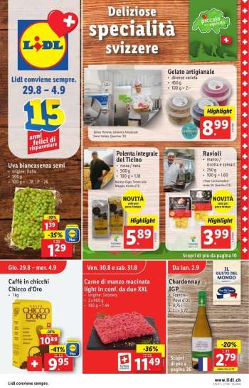 Catalogue Lidl - 29.8.2024 - 4.9.2024.